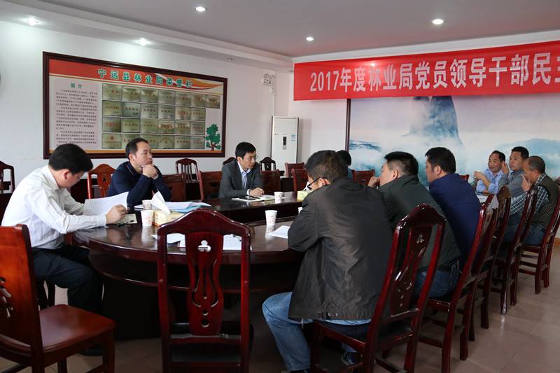 4月19日 ,永州市纪委常委何红喜一行来宁远县调研