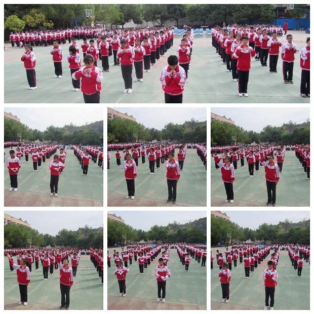 宁远县爱华学校举行韵律操手语操比赛