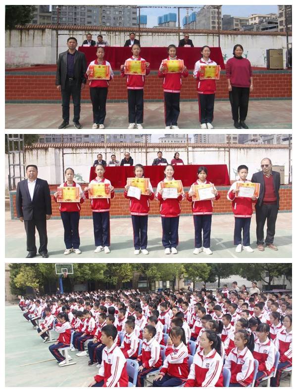 宁远县爱华学校举行韵律操手语操比赛