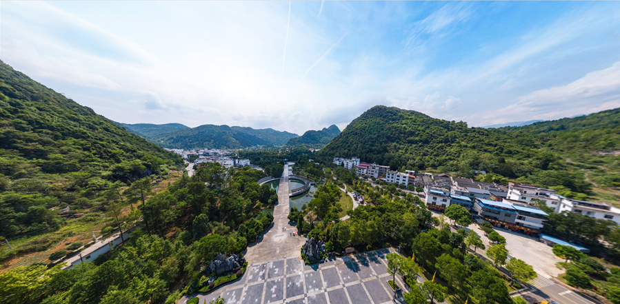 宁远县门户网带你,鸟瞰舜帝陵-宁远县门户网